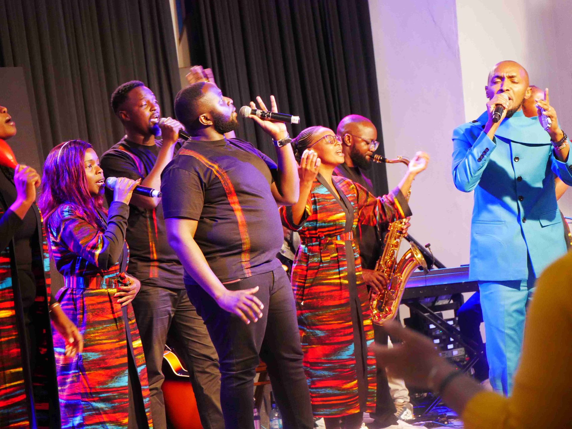 Kenyan gospel choir